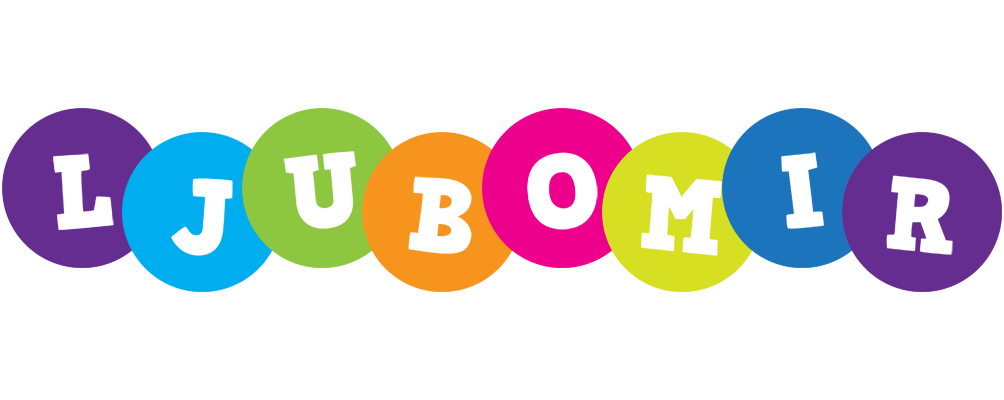 Ljubomir happy logo