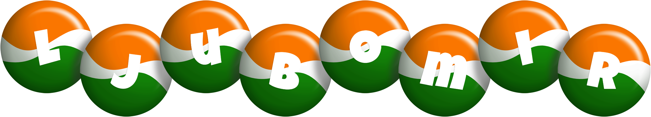 Ljubomir india logo