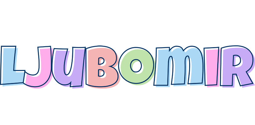 Ljubomir pastel logo