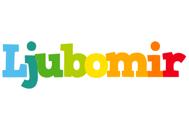 Ljubomir rainbows logo