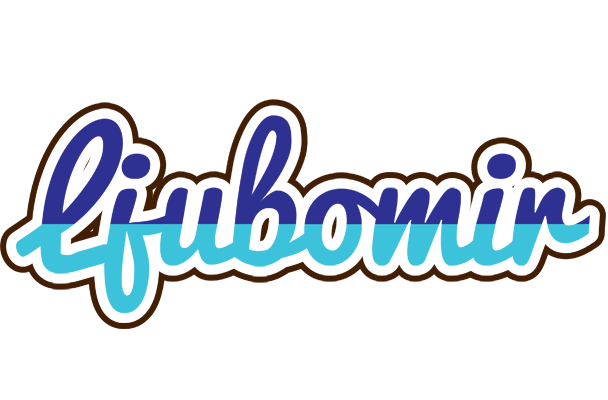 Ljubomir raining logo