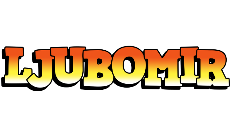 Ljubomir sunset logo
