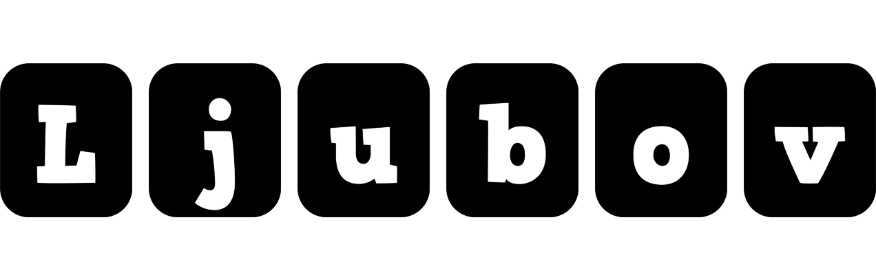 Ljubov box logo