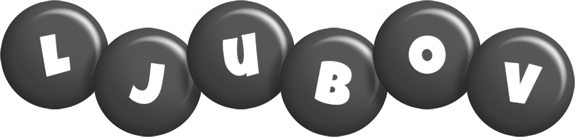 Ljubov candy-black logo
