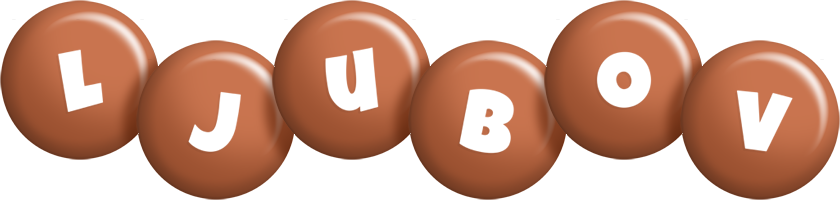 Ljubov candy-brown logo
