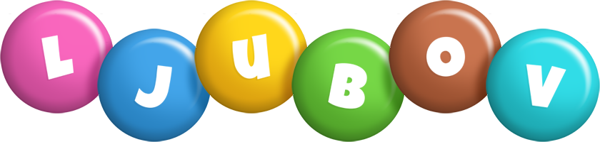 Ljubov candy logo