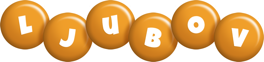 Ljubov candy-orange logo