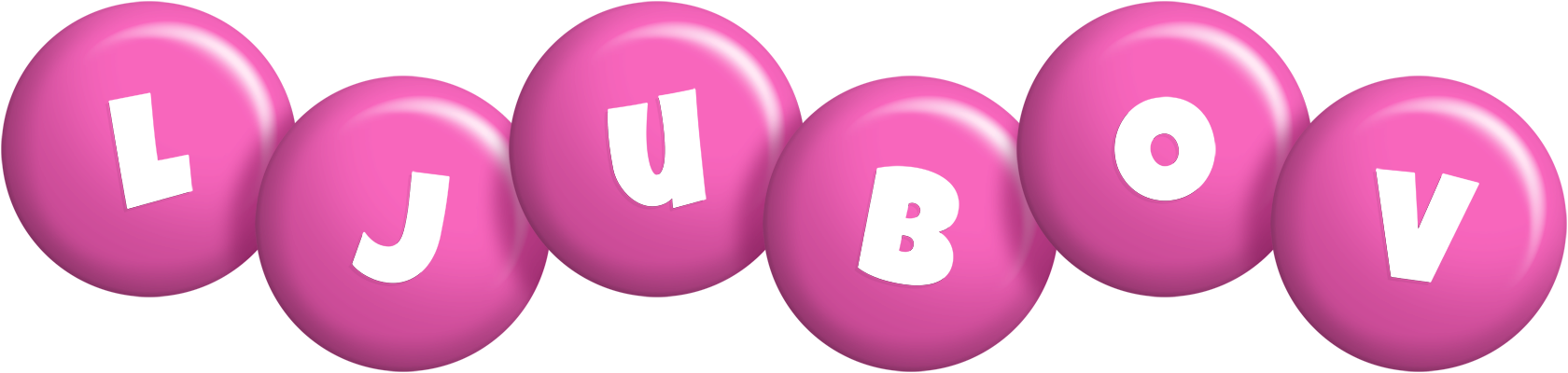 Ljubov candy-pink logo