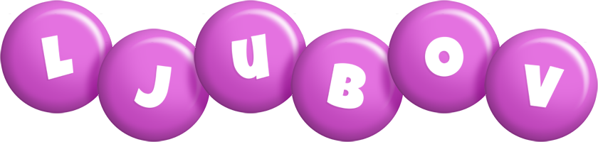 Ljubov candy-purple logo