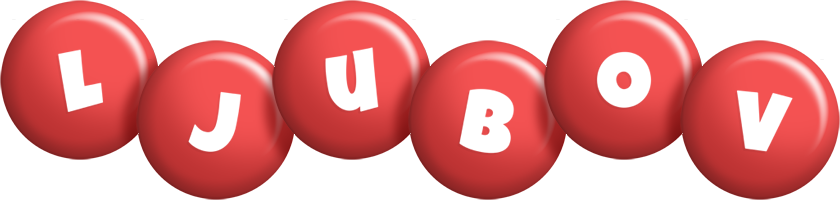 Ljubov candy-red logo
