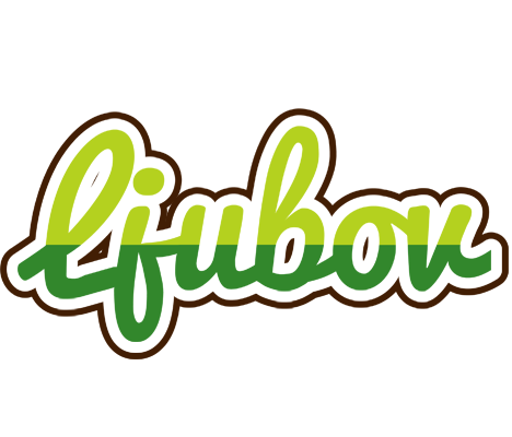 Ljubov golfing logo