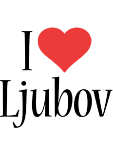Ljubov i-love logo