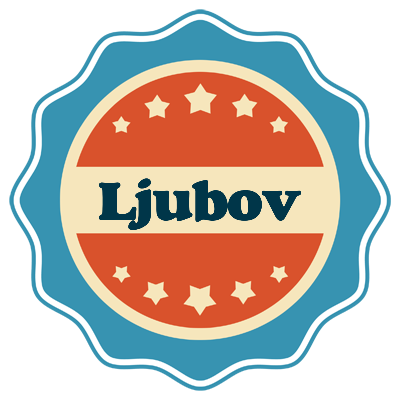 Ljubov labels logo