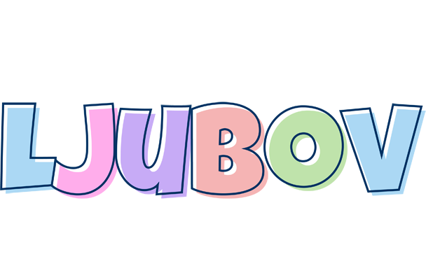 Ljubov pastel logo
