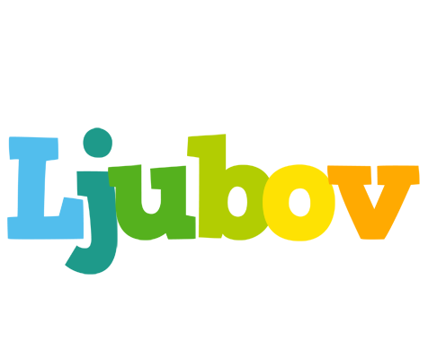 Ljubov rainbows logo