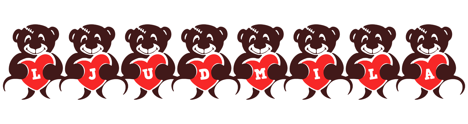 Ljudmila bear logo
