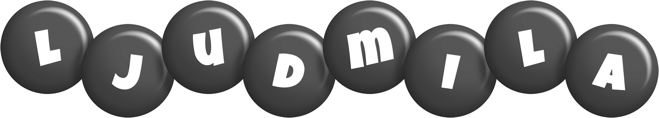Ljudmila candy-black logo