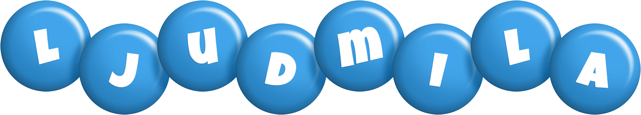 Ljudmila candy-blue logo
