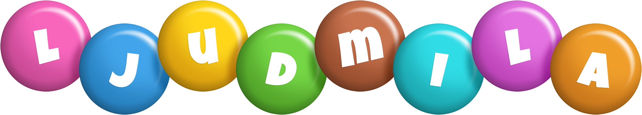 Ljudmila candy logo