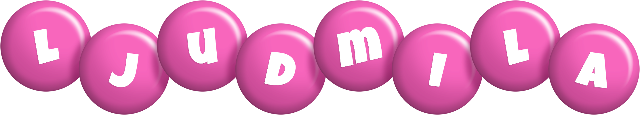 Ljudmila candy-pink logo