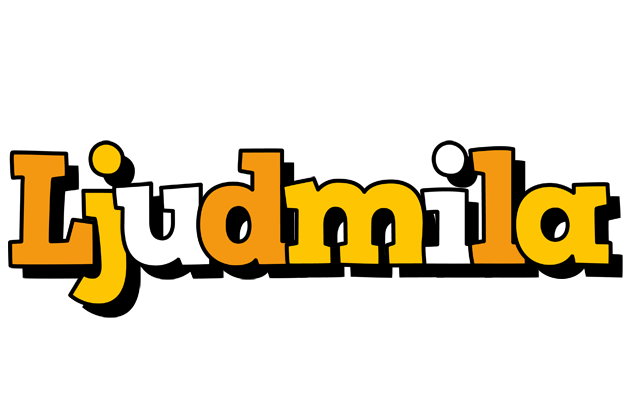 Ljudmila cartoon logo