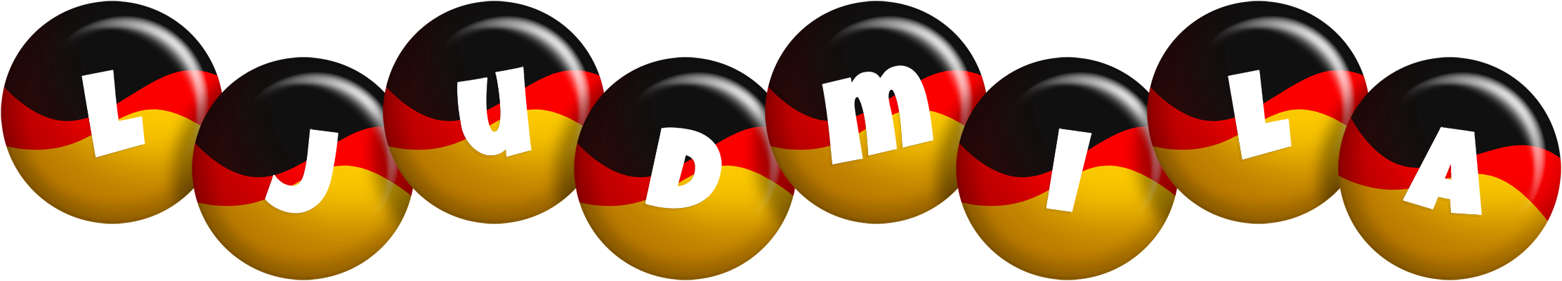 Ljudmila german logo