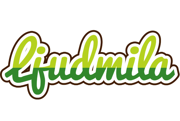 Ljudmila golfing logo