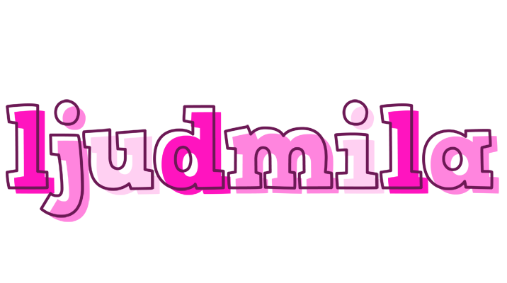 Ljudmila hello logo