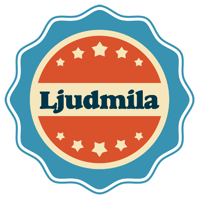 Ljudmila labels logo