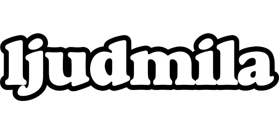 Ljudmila panda logo