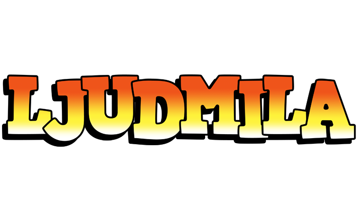 Ljudmila sunset logo