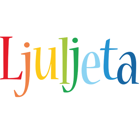 Ljuljeta birthday logo