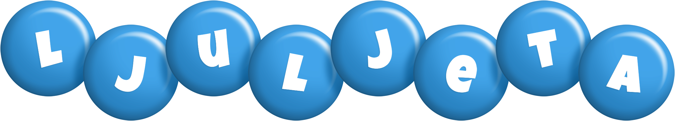 Ljuljeta candy-blue logo