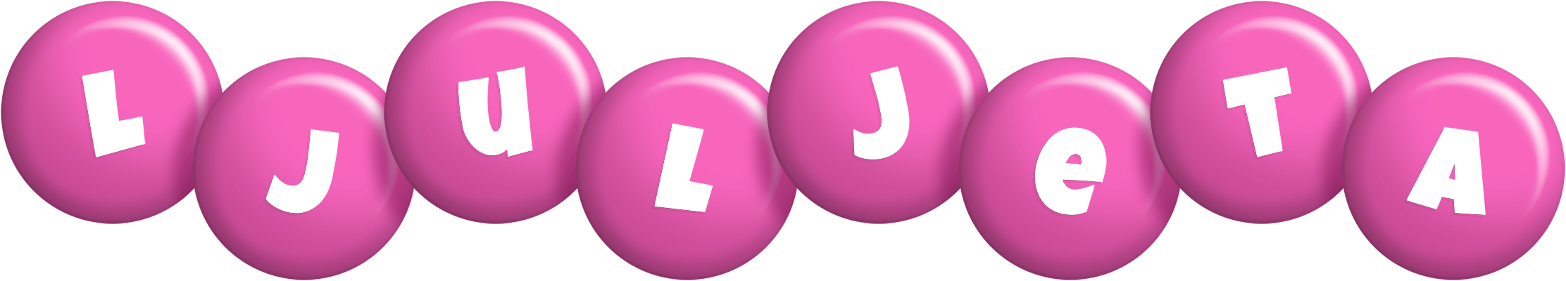 Ljuljeta candy-pink logo
