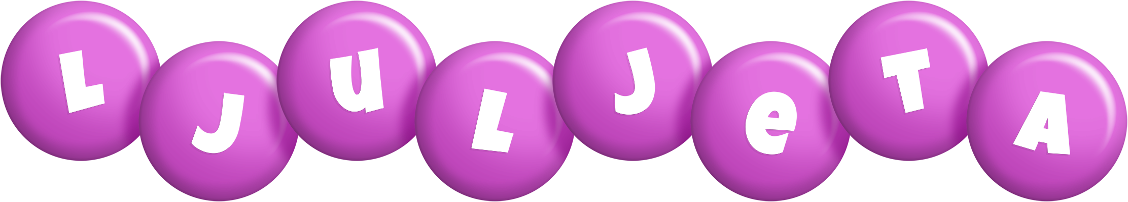 Ljuljeta candy-purple logo