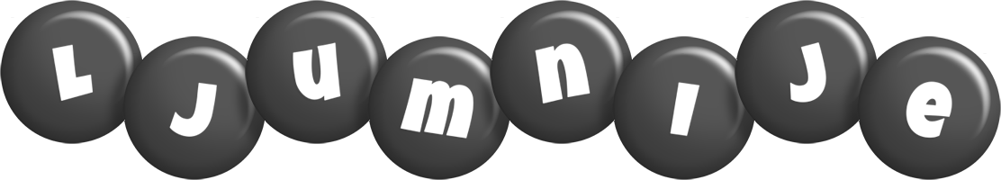 Ljumnije candy-black logo
