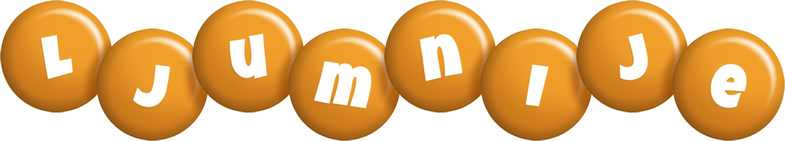 Ljumnije candy-orange logo