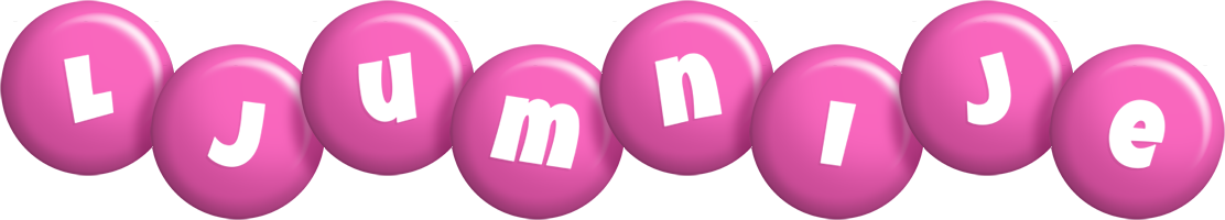 Ljumnije candy-pink logo
