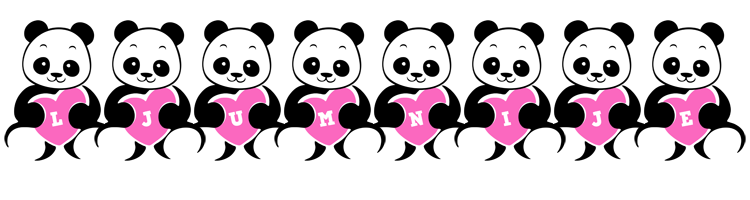 Ljumnije love-panda logo