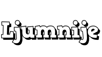 Ljumnije snowing logo