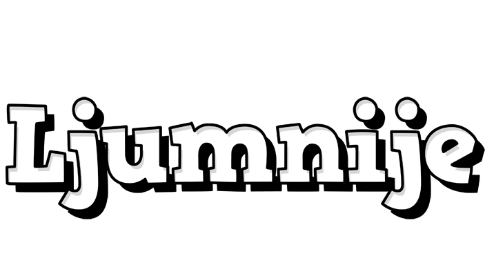 Ljumnije snowing logo