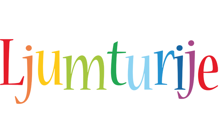 Ljumturije birthday logo