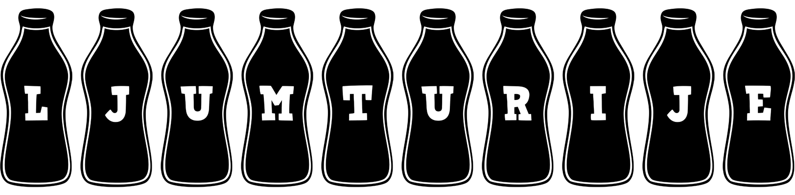Ljumturije bottle logo