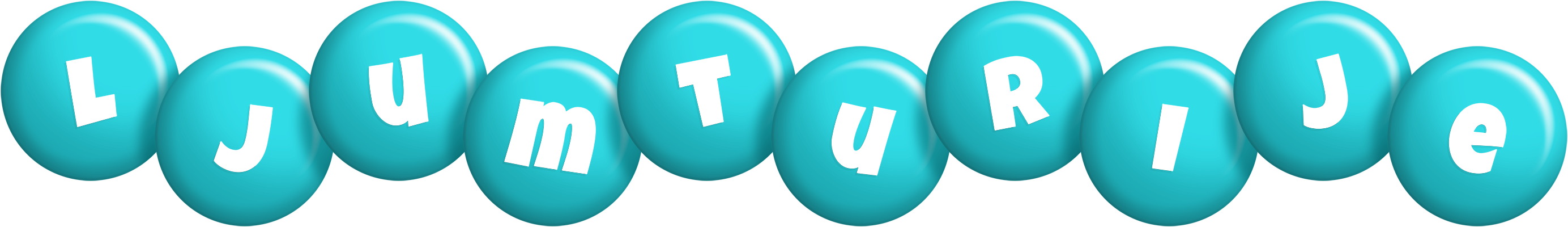 Ljumturije candy-azur logo