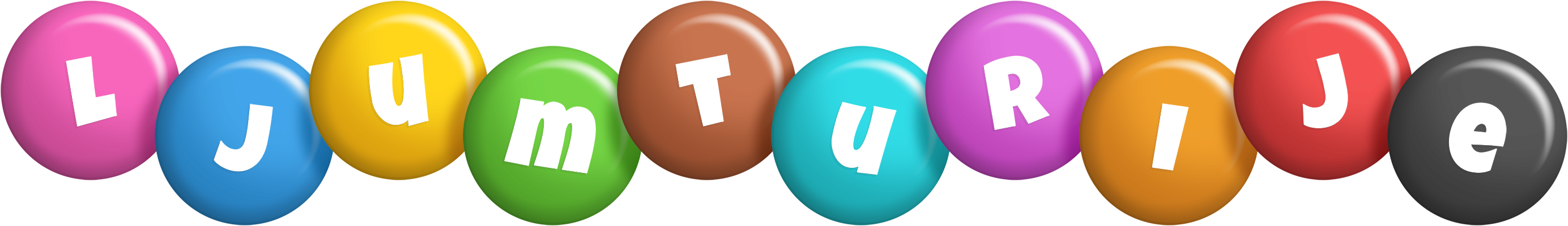 Ljumturije candy logo