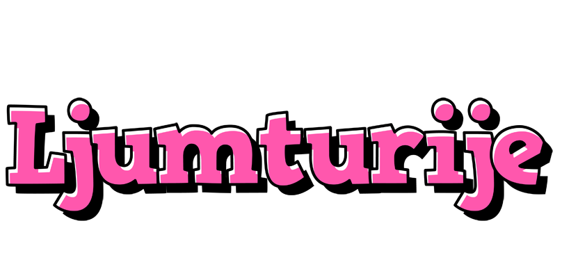Ljumturije girlish logo
