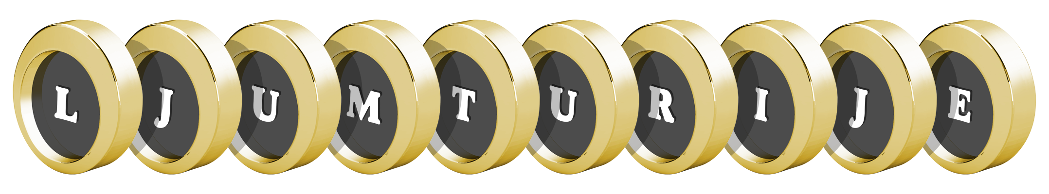 Ljumturije gold logo