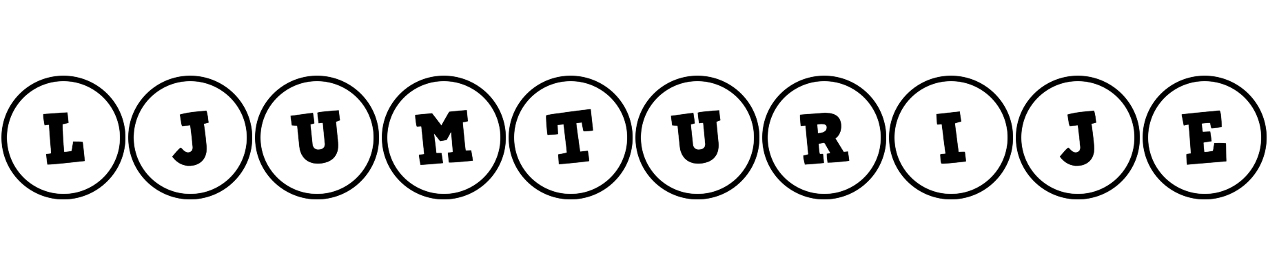 Ljumturije handy logo