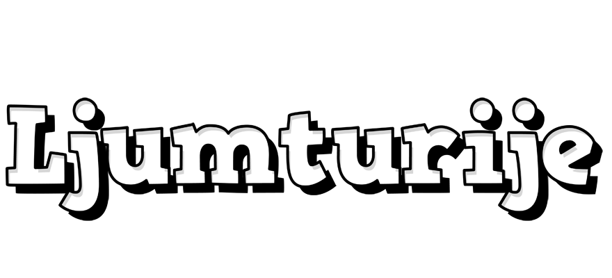 Ljumturije snowing logo