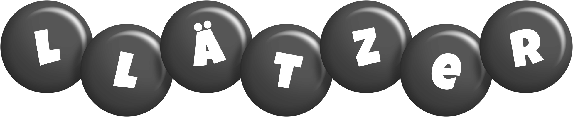 Llätzer candy-black logo